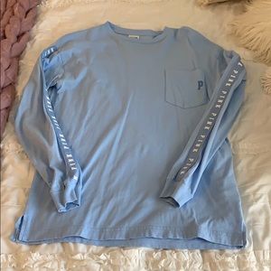 VS pink long sleeve tee
